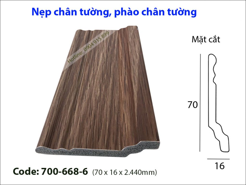 Nep chan tuong, phao chan tuong 700-668-6
