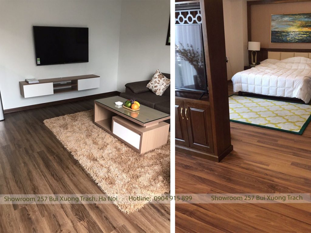 Phao chan tuong san go