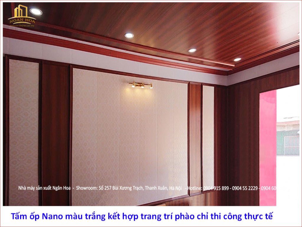 Tấm ốp Ngân Hoa thi công thực tế (1)