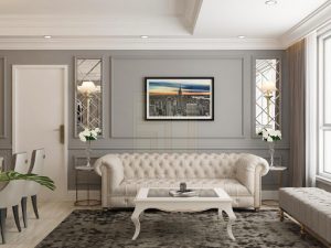 Phào chỉ phòng khách