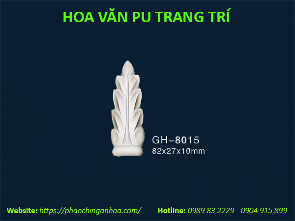Hoa văn PU trang trí GH-8015