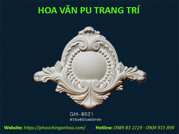 Hoa văn PU trang trí GH-8021