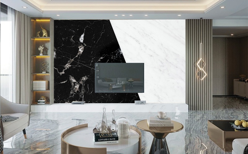 tấm nhựa ốp tường giả đá