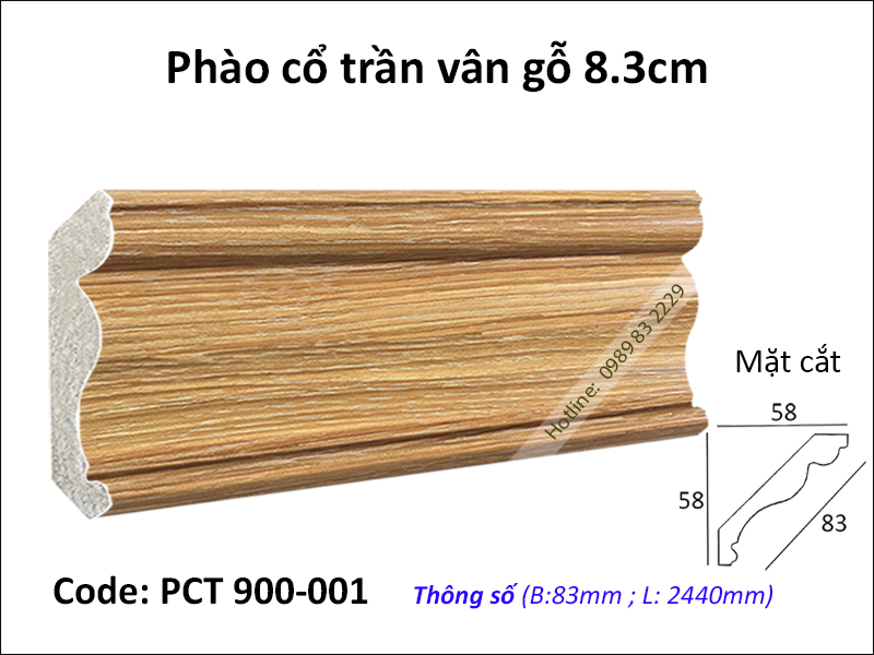 Phào cổ trần PCT 900-001