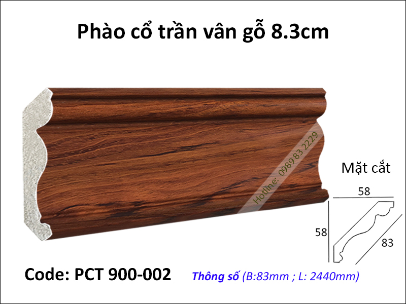 Phào cổ trần PCT 900-002