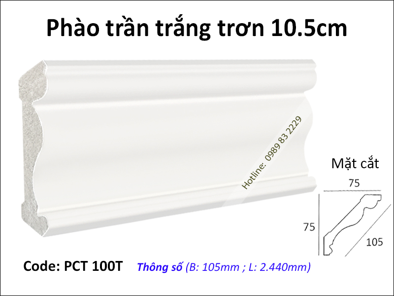 Phào trần PCT 100T